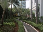 Garden with kids playground in Setiabudi Residence
