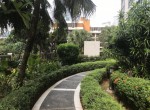Path in garden of Setiabudi Residence